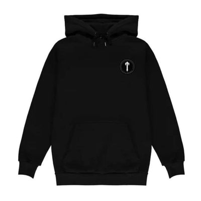 Trapstar Streetwear Trapstar Irongate Patch Hoodie Black/White