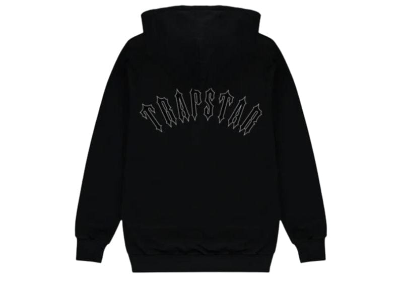 Trapstar Streetwear Trapstar Irongate Patch Hoodie Black/White
