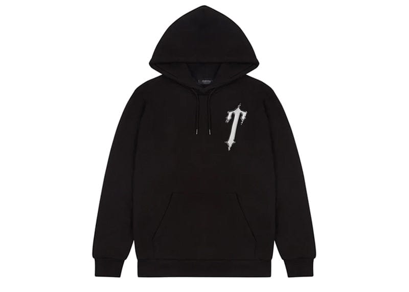 Trapstar Streetwear Trapstar Liquid Chrome Hoodie Black