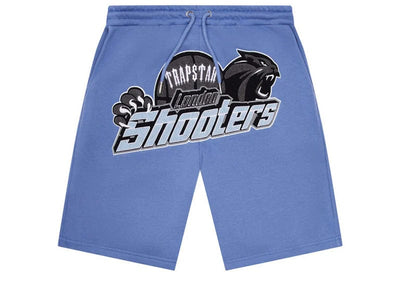 Trapstar Streetwear Trapstar London Shooters Fleece Shorts - Powder Blue