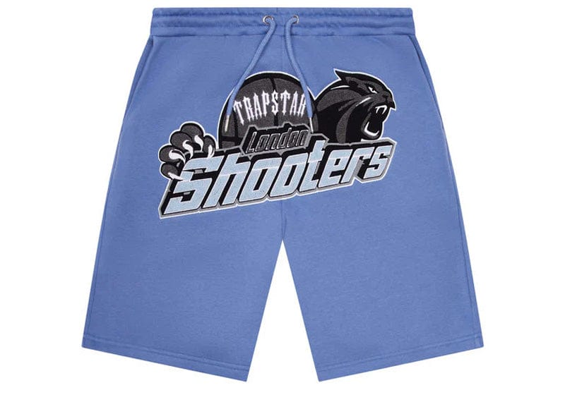 Trapstar Streetwear Trapstar London Shooters Fleece Shorts - Powder Blue