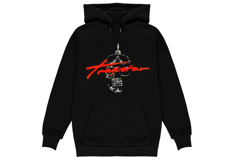 Trapstar Streetwear Trapstar Titanium Signature Riders Hoodie Black
