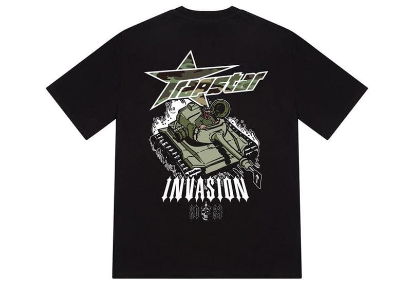 Trapstar Streetwear Trapstar Trap Invasion Tee Black