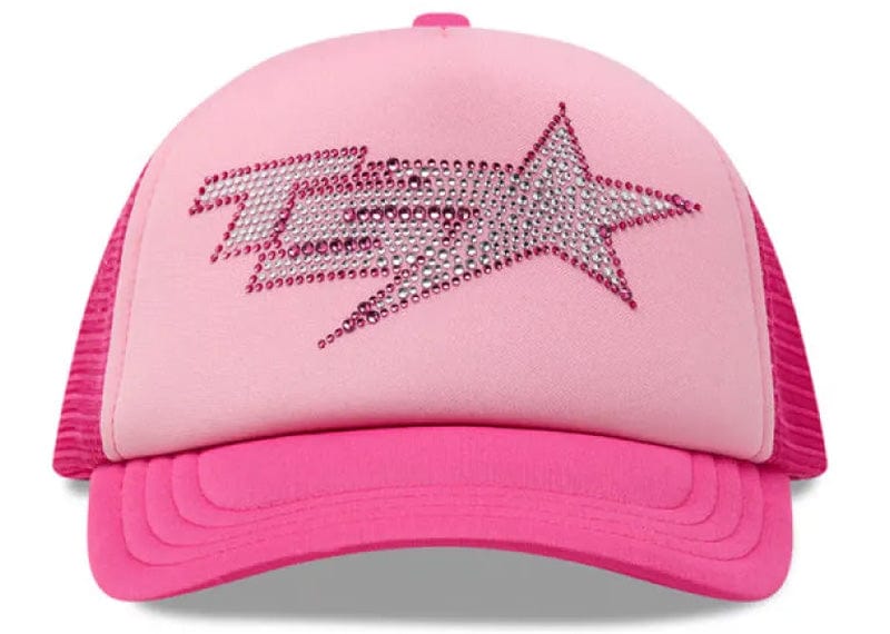 Trapstar Accessories Trapstar TS Star Diamante Trucker Pink