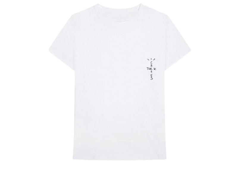 Travis Scott Streetwear Travis Scott Cactus Jack Records T-shirt White
