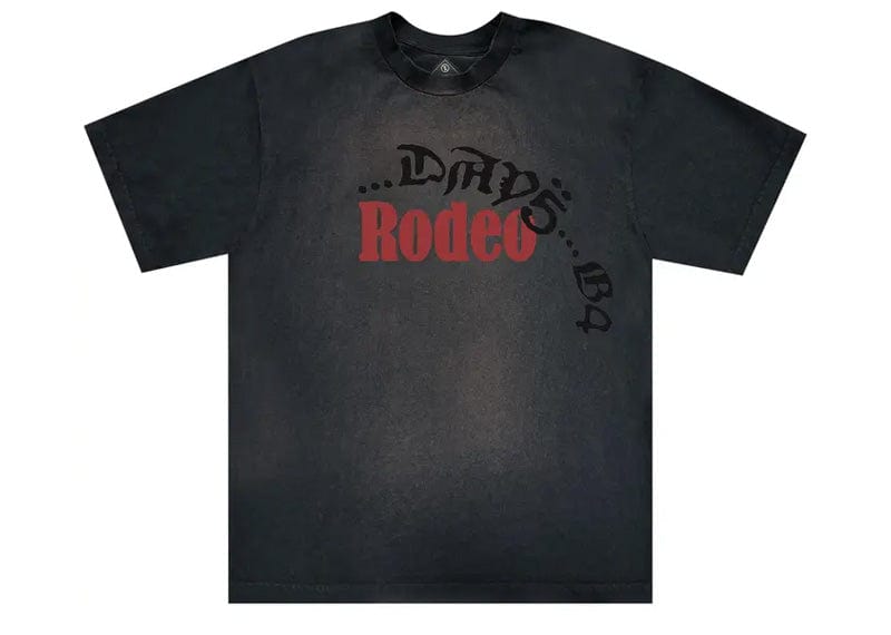 Travis Scott streetwear Travis Scott Cactus Jack x Sp5der Days Before Rodeo I Tee Black