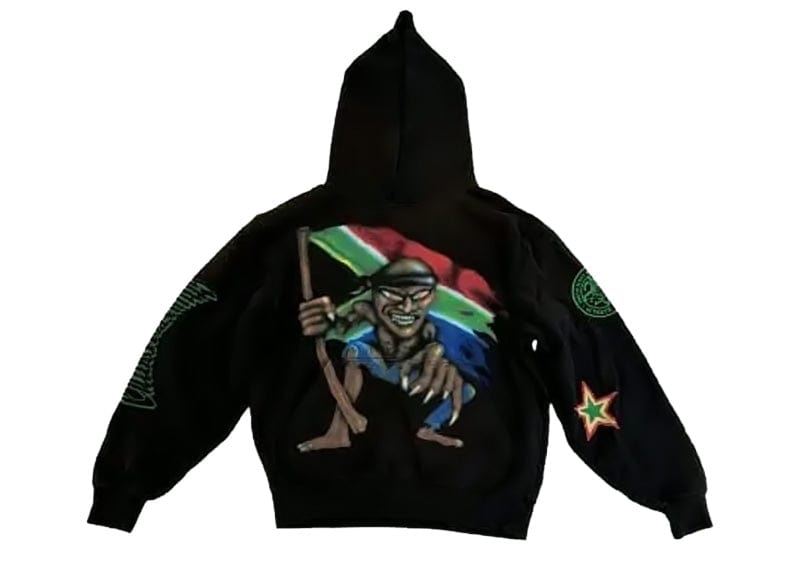 Travis Scott Streetwear Travis Scott Circus Maximus SA 2025 Tour Hoodie Vintage Black