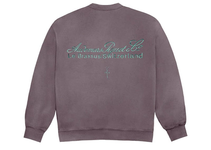 Travis Scott CJ x Audemars Piguet Logo II Crewneck Purple – Court