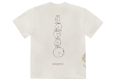 Travis Scott streetwear Travis Scott CJ x Audemars Piguet Time Zones Tee White
