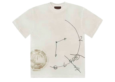 Travis Scott streetwear Travis Scott CJ x Audemars Piguet Time Zones Tee White