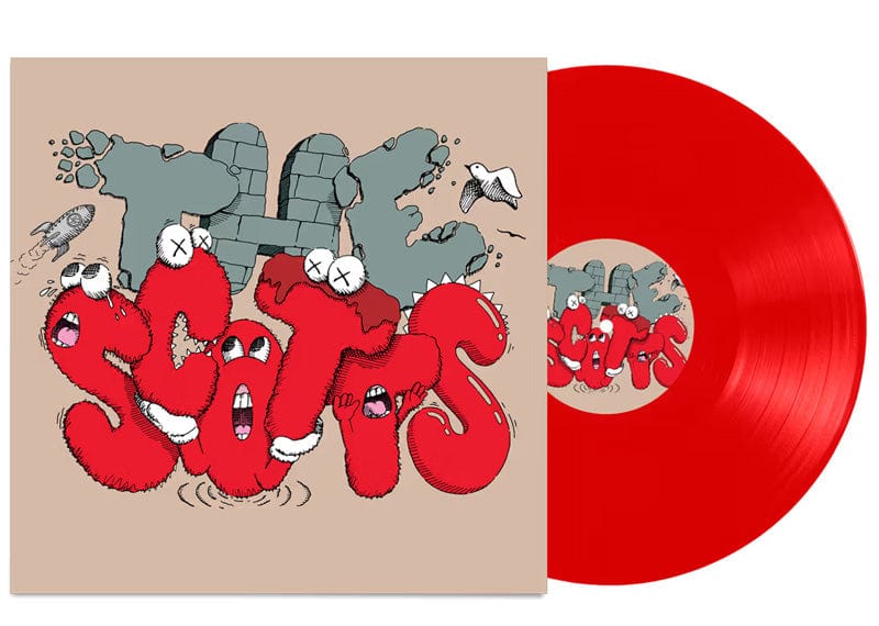 Travis Scott Accessories Travis Scott The Scotts KAWS Vinyl II 12" Red