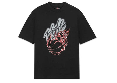 Travis Scott Streetwear Travis Scott x Jordan Flight Graphic T-Shirt Black