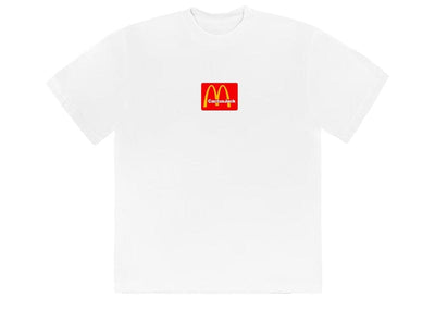 Travis Scott Streetwear Travis Scott x McDonald's Sesame T-shirt White