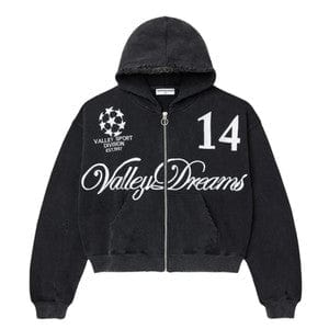 Vale Clothing Company Streetwear Vale Valley Dreams Zip Up Hoodie
