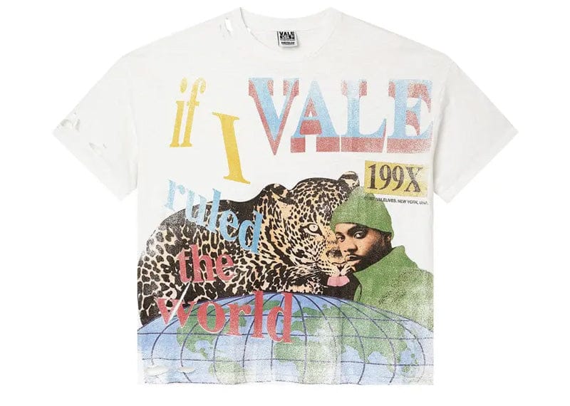 Vale Forever Streetwear Vale Forever Da Ruler Tee White