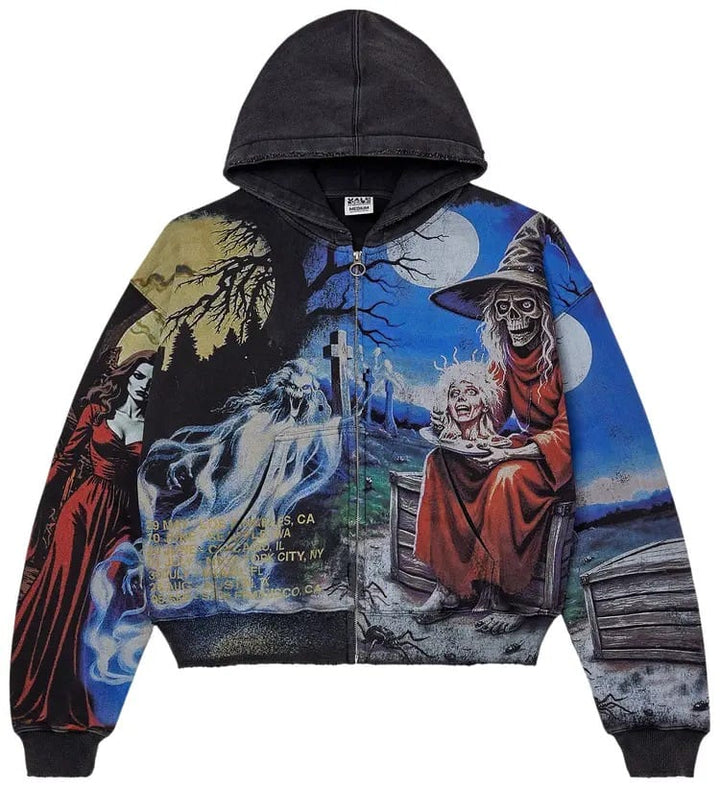 Vale Forever Ether Zip Up Hoodie Black – Court Order