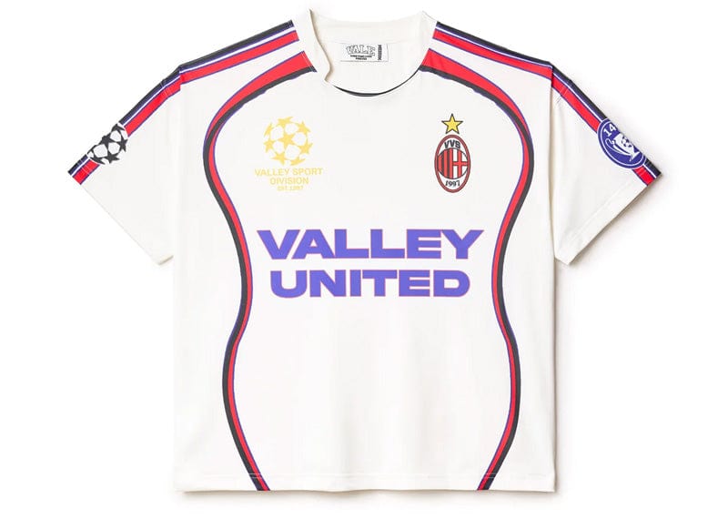Vale Forever Streetwear Vale Forever United Futball Jersey White