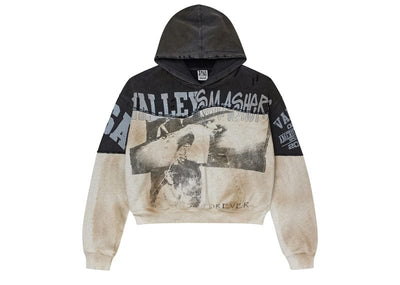 Vale Forever Streetwear Vale Valley Dreams Mono Smasher Pullover Dirty Cream/Black