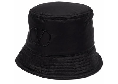 Valentino Streetwear Valentino Garavani All Black Bucket Hat