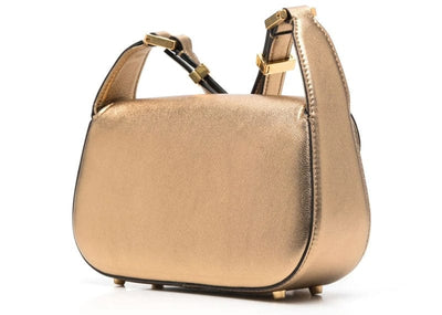 Valentino Accessories Valentino Garavani VLogo Chain Leather Shoulder Bag (No Box)