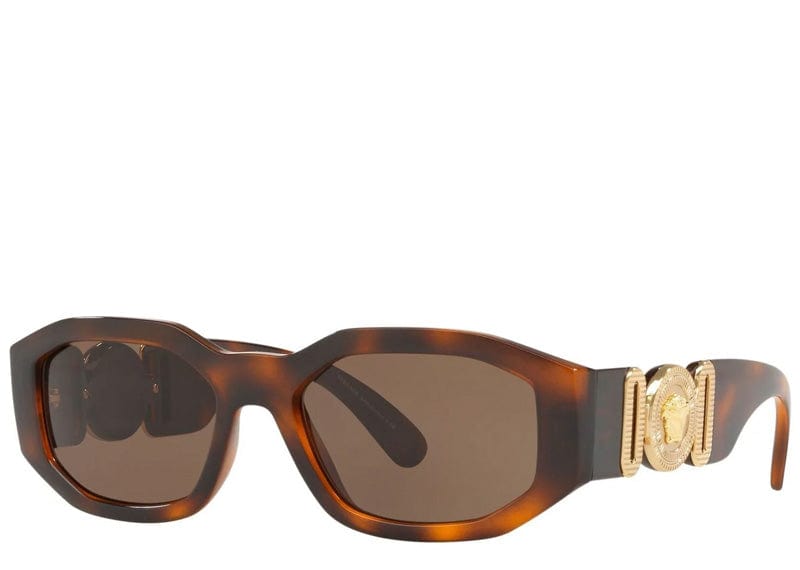 Versace Accessories Versace Medusa Biggie Brown Sunglasses