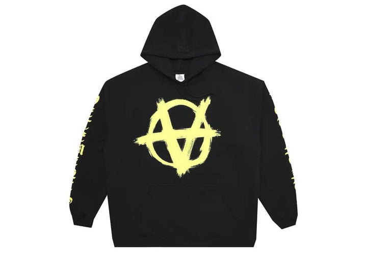 Vetements Double Anarchy Hoodie Black Neon – Court Order