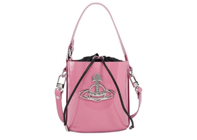 Vivienne Westwood Accessories Vivienne Westwood Daisy Mini Patent Leather Bucket Bag
