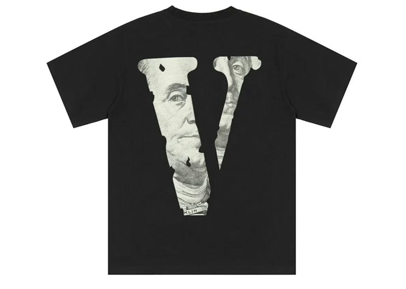 VLONE Streetwear Vlone One Dollar Logo T-shirt SS23 (Black)