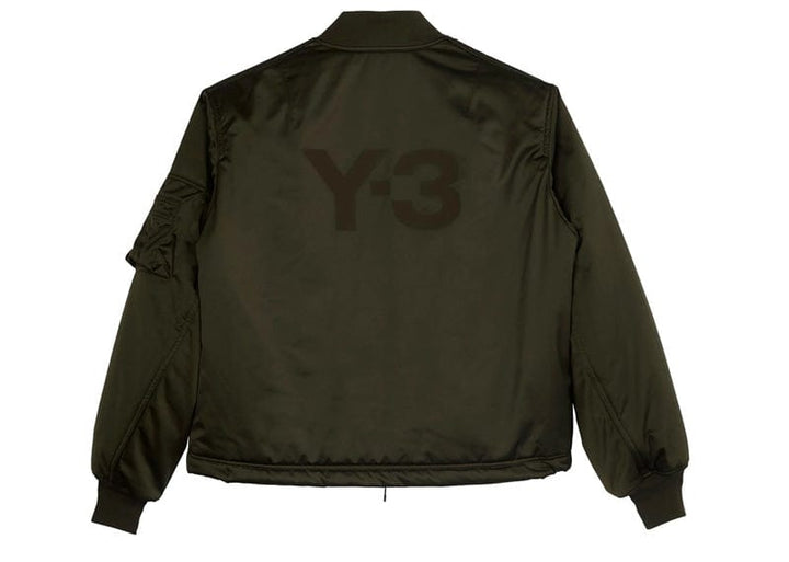 ADIDAS Y 3 OLIVE BOMBER JACKET Court Order