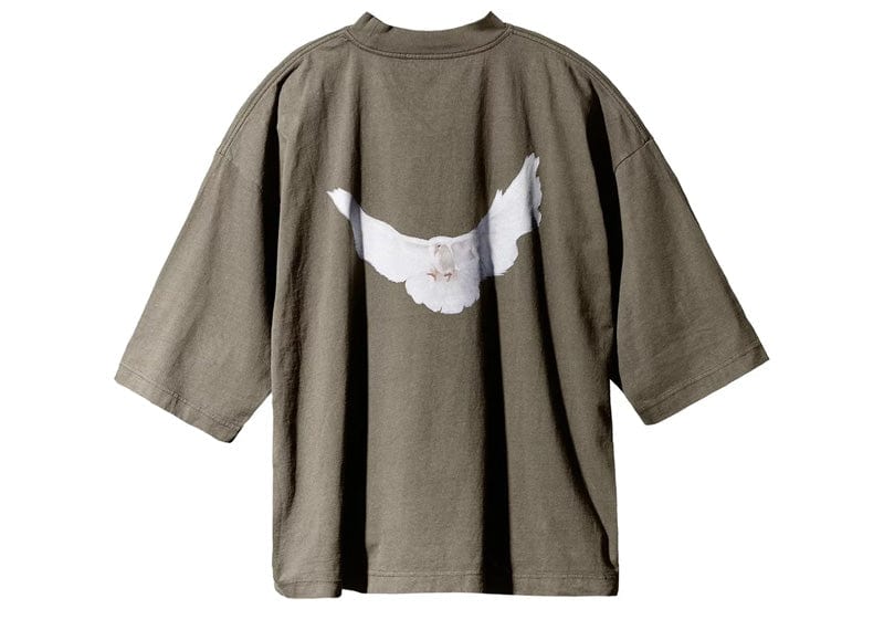 Yeezy streetwear Yeezy Gap Engineered by Balenciaga Dove 3/4 Sleeve T-shirt Beige