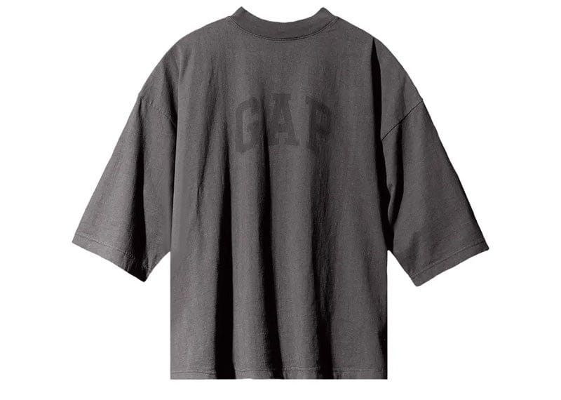 Yeezy Streetwear Yeezy Gap Engineered by Balenciaga Dove 3/4 Sleeve Tee Dark Grey