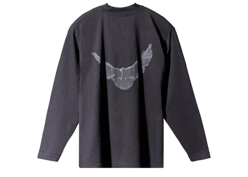 トップス M size Yeezy Gap Yeezy Gap Engineered by Balenciaga Dove L/S Tee Dark Grey – Court