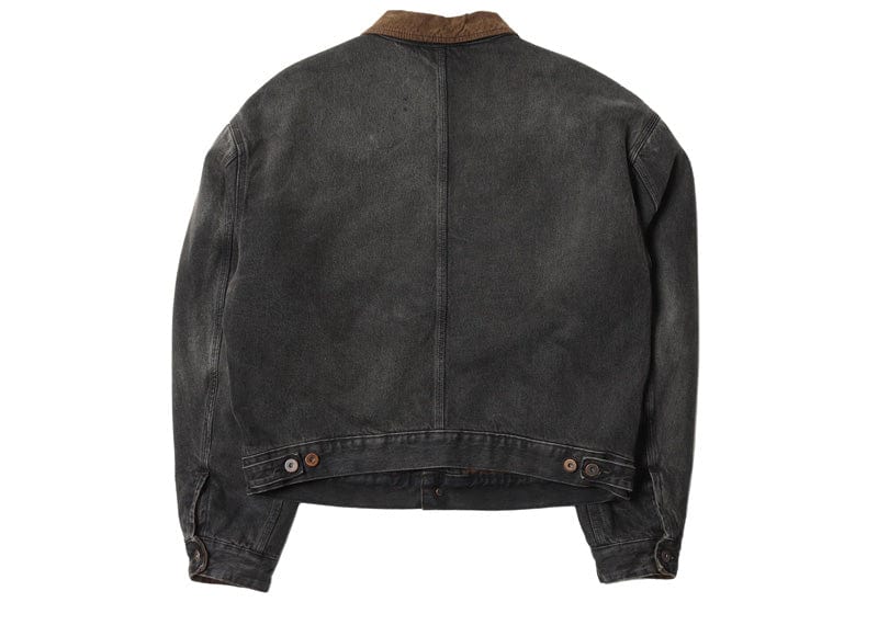 Yeezy Streetwear Yeezy Season 6 Denim Jacket Faded Black/Brown