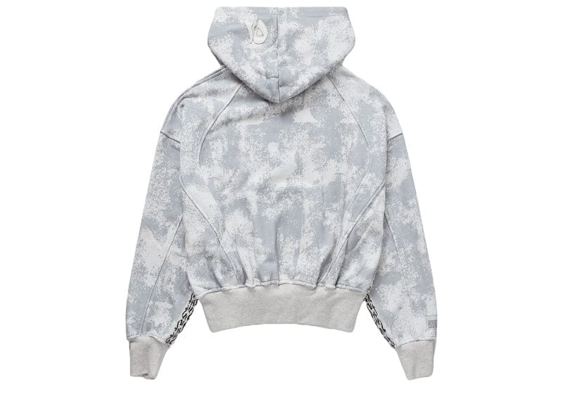 Zidouri Streetwear Zidouri Thalj Zip Hoodie White Camo