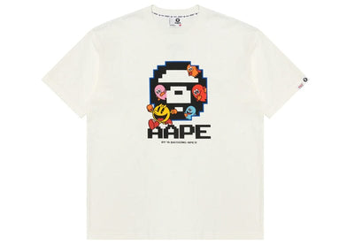 AAPE streetwear AAPE x Pac-Man #3 Tee Ivory