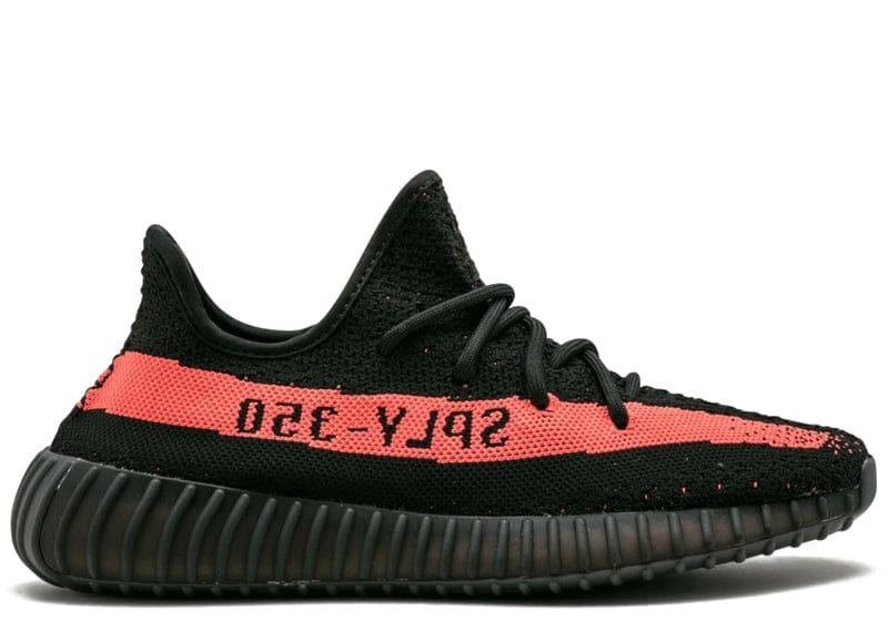 adidas Unisex sneakers Yeezy Boost 350 V2 Core Black Red