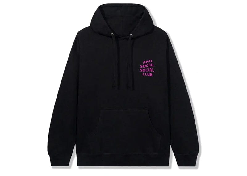 Anti Social Social Club Streetwear Anti Social Social Club Bubble Gum Hoodie Black