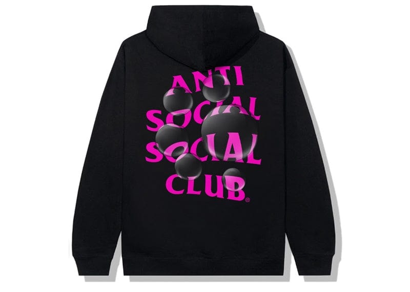 Anti Social Social Club Streetwear Anti Social Social Club Bubble Gum Hoodie Black