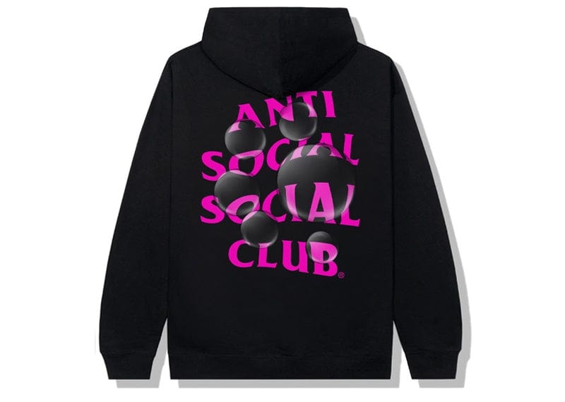 Anti Social Social Club Bubble Gum Hoodie Black – Court Order