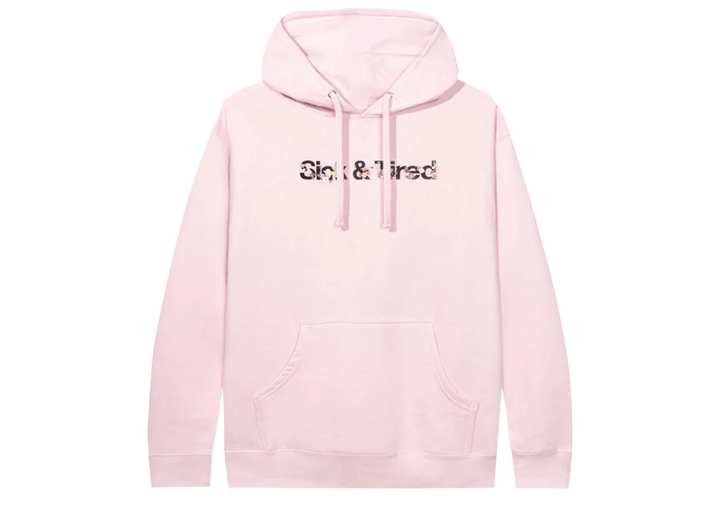 Anti social social club hoodie pink shop