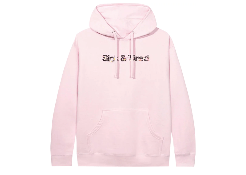 Anti Social Social Club Self Conclusion Hoodie Pink Court Order