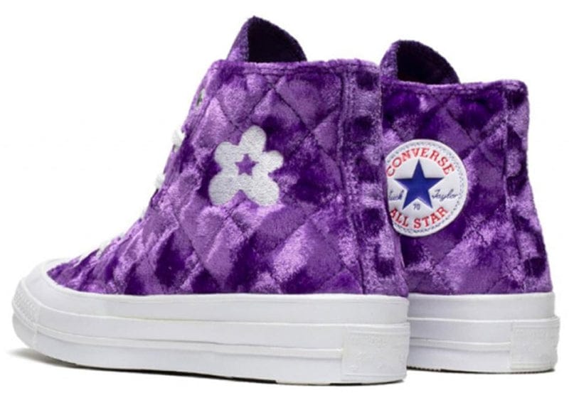 Converse Sneakers Chuck Taylor All-Star 70s Hi Golf Le Fleur TTC Quilted Velvet