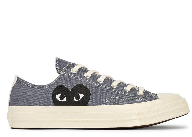 Converse Chuck 70 Low x ‘Comme des Garçons’ PLAY ‘Steel Grey’ – Court Order