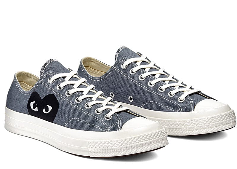 Converse Chuck 70 Low x ‘Comme des Garçons’ PLAY ‘Steel Grey’ – Court Order