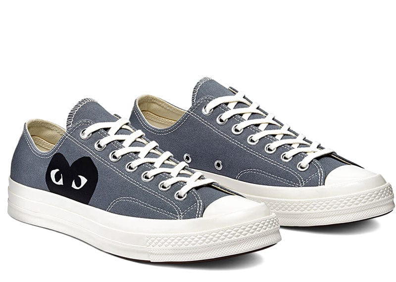 Converse Sneakers Converse Chuck 70 Low x ‘Comme des Garçons’ PLAY ‘Steel Grey’