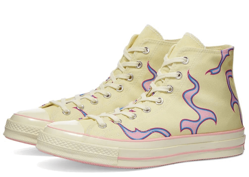 Converse golf le hot sale fleur uk yellow