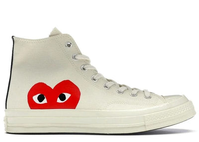 Converse Sneakers Converse Chuck Taylor All-Star Hi x Comme des Garçons ‘Play’ Milk