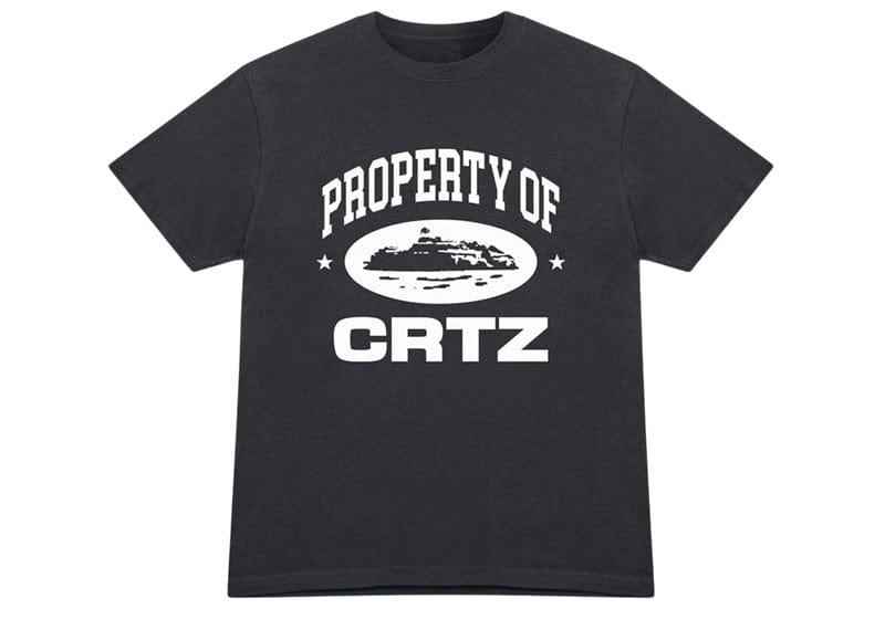 Corteiz OG Property Of Crtz T-shirt Black – Court Order