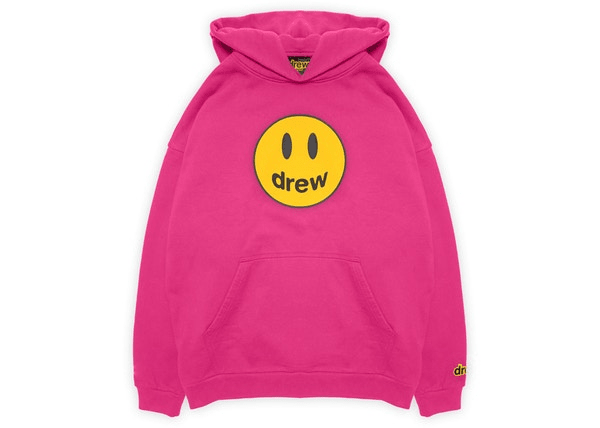 drew house streetwear Drew House mascot hoodie magenta