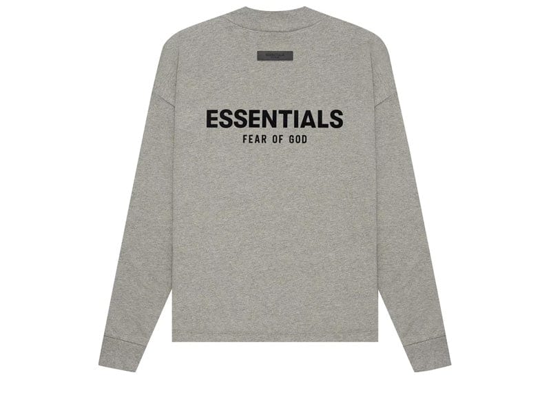 Fear of God Streetwear Fear of God Essentials L/S T-shirt (SS22) Dark Oatmeal